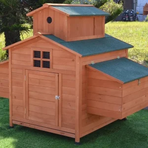 Deluxe Chicken Coop Backyard Hen House