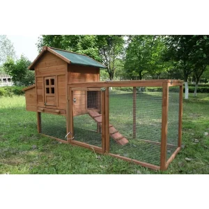 Outdoor Wooden Chicken Coop