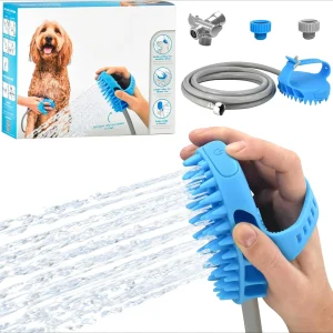 Professional dog shower brush